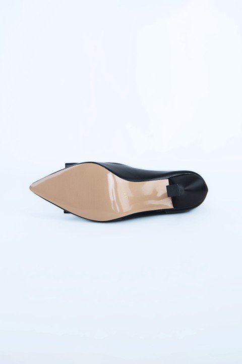 Kadın Topuklu Ayakkabı Z711513-Siyah - 7