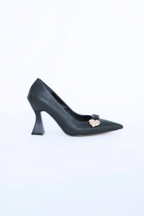 Kadın Topuklu Ayakkabı Z711582 -Siyah - 2