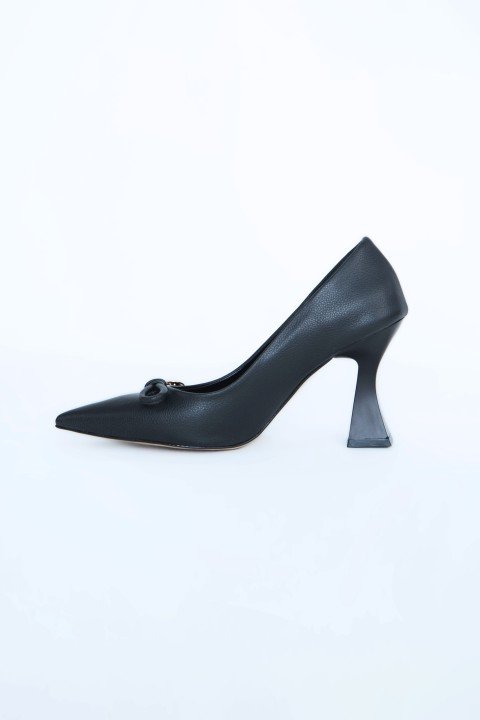Kadın Topuklu Ayakkabı Z711582 -Siyah - 3