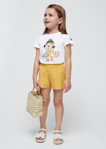 Kız Çocuk İkili Set-Sarı - MAYORAL