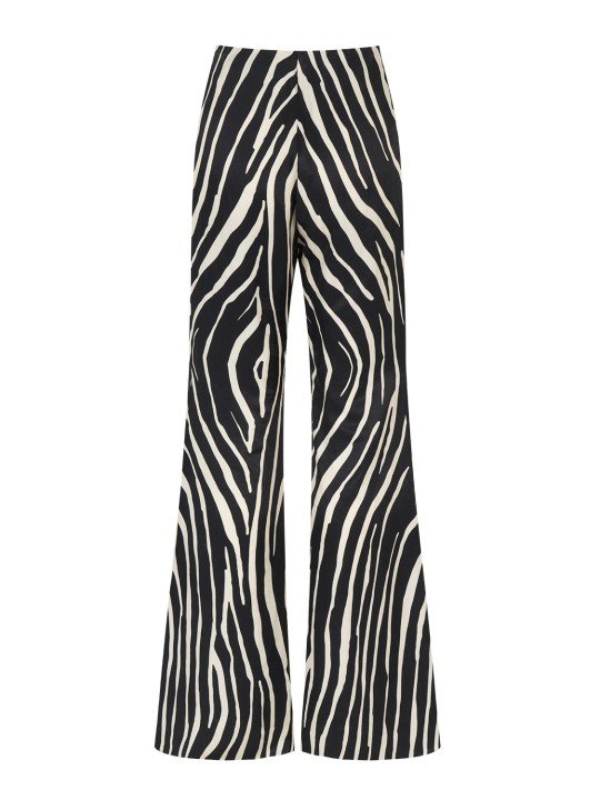 Zebra Desen Keten Pantolon - 6