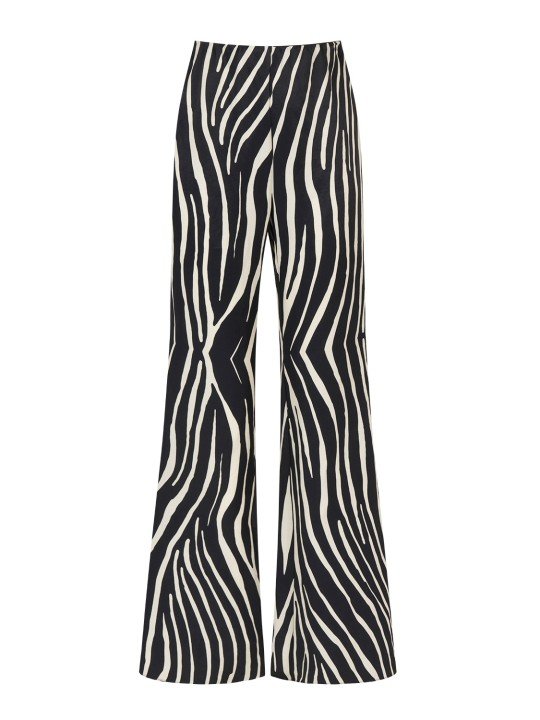 Zebra Desen Keten Pantolon - 5